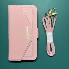 iPhone 16 手帳型　ケース ストラップ付き