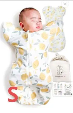 【新品】coperta スワドルメリー レモン柄 コペルタ