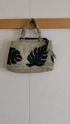 訳ありUlu Nui Collection モンステラハワイアンキルトバック