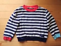 moujonjon ストライプ トレーナー 120サイズ