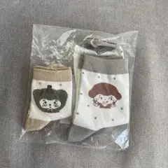 ベビー親子靴下セット（キャラクター柄）
