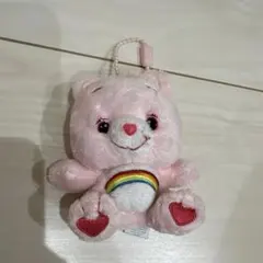 ケアベア　ピンク　キーホルダー　平成女児　平成レトロ