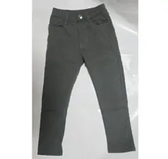 120 ストレッチ　長ズボン　カーキ　ウエストゴム