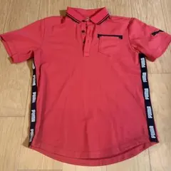 PUMA レッド ポロシャツ　M