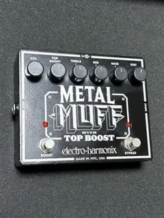 極美品　エレハモ　エレクトロハーモニクス　メタルマフ　トップブースト Metal Muff with Top Boost | Distortion - Electro-Harmonix