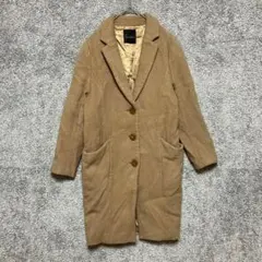 ロッソ　アーバンリサーチ　ミドルウール混丈コート　キャメル　スリット　アウター