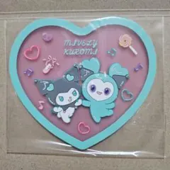 TWICE LOVELYS x サンリオ　 クリアラバーコースター　ミナ×クロミ