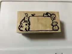 新品　PEPIN スタンプ はんこ　ペピン　クマ　紙博