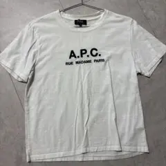 A.P.C. ロゴプリント Tシャツ ホワイト Mのサムネイル