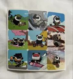 パンダ キャラクター ステッカー 9種セット
