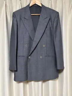 Burberry グレー ダブルブレスト テーラードジャケットM
