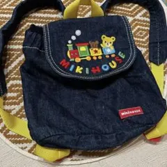 ミキハウス デニムリュック