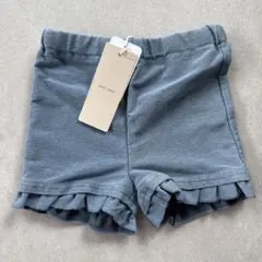 petit main 1分丈パンツ デニム フリルレギンス