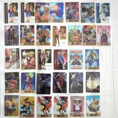 【当時物】ワンピース 　グミカード32枚まとめ売り