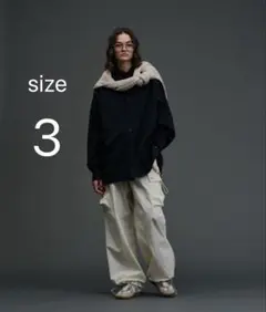 オーバーサイズロングスリーブシャツ　size3（L）のサムネイル