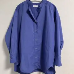 SHIPS any:〈洗濯機可能〉REPREVE バンド カラー シャツ