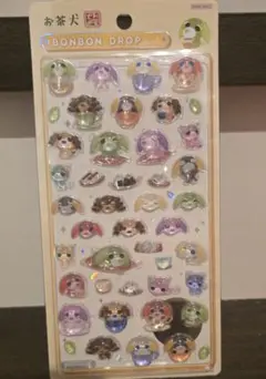 お茶犬 BONBON DROP シールのサムネイル