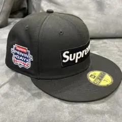 Supreme New Era 59FIFTY キャップ ブラック 7 1/2 - メルカリ