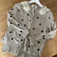 秋のKanon ドットリネンコットンカーディガンのサムネイル