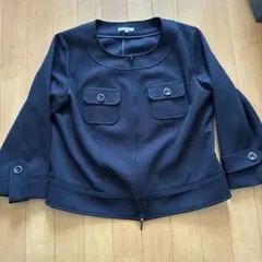 トランスワーク　ノーカラージャケット　44のサムネイル