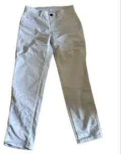 【SALE】ホワイト ストレートレッグパンツ Mサイズ