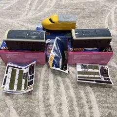 マクドナルド　ハッピーセット　プラレール　ドクターイエロー阪急電鉄2300系3つ