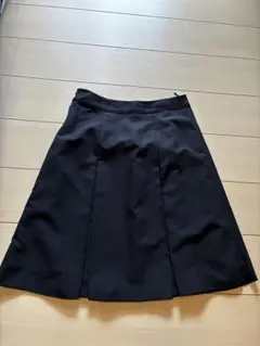 COMME CA ISM 黒 フレアスカート M