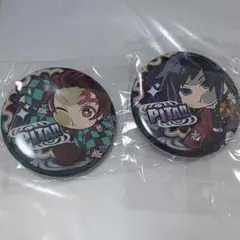 鬼滅の刃 ぴたでふぉるめ 缶バッジ