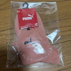 新品　PUMA クォーターソックス　ピンク　23-25 cmのサムネイル