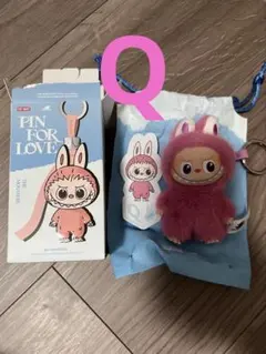 【Q】THEMONSTERS PINFORLOVEシリーズぬいぐるみペンダント