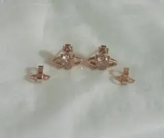 ヴィヴィアン・ウエストウッド ピアス ピンク ⭐️ 値下げ中