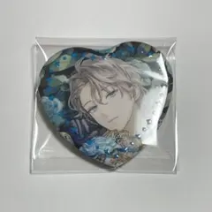 【にじさんじ】甲斐田晴 ハート型缶バッジ 1個【バレンタイン】