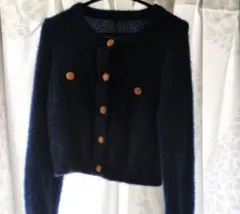 グレイルネイビーカーディガン