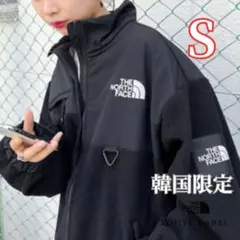 韓国限定　ノースフェイス フリースジャケット ブラック S ユニセックス