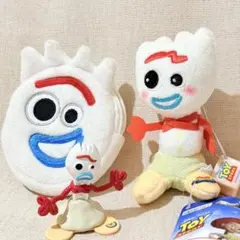 トイストーリー　フォーキー　ぬいぐるみ　フィギュア　キーホルダー　ストラップ