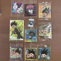 HUNTER×HUNTER ヒソカゴン、シール・チャームコレクションセット