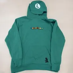 Super Mario ルイージ パーカー グリーン　LL