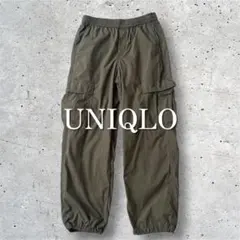 《 UNIQLO ユニクロ 》 男女兼用 イージーカーゴパンツ オリーブ色 Sのサムネイル