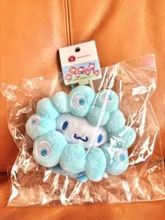 シナモロール　なりきりミャクミャク　シナモン　関西万博　カラビナ付　マスコット