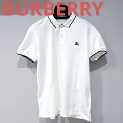 バーバリー BURBERRY ホワイト ポロシャツ ホースロゴ 白