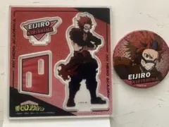 ヒロアカ ビックアクリルスタンド　缶バッジ　切島 鋭児郎