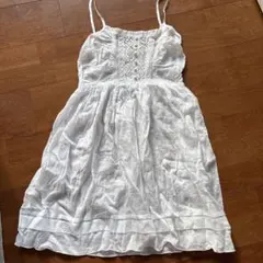 レストローズ ホワイトレースキャミチュニック　美品