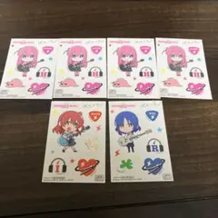 一番くじ アニメ「ぼっち・ざ・ろっく！」VOLUME ３　特典ステッカー　6点