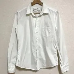 フランクアンドアイリーン　白　シャツ　バリー　綿100% コットン　長袖