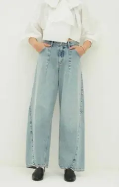 CLANE COCOON BULKY DENIM PANTSのサムネイル