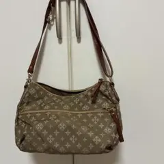 極美品 ラシットレースレザー組み合わせ上品 2wayショルダートート
