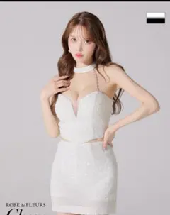 ローブドフルールグロッシー ドレス Mサイズ