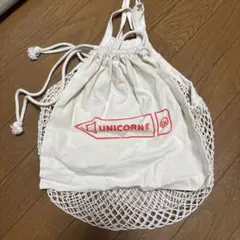 L/UNIFORM 巾着バッグ キャンバス ピンク | Mercari