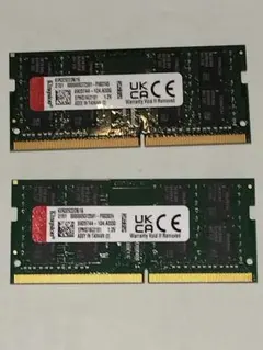 Kingston CBD32D4S2S1ME-8 PC4-25600 8GBx2 - メルカリ