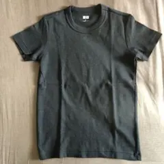 ユニクロ Tシャツ クルーネックT グレー